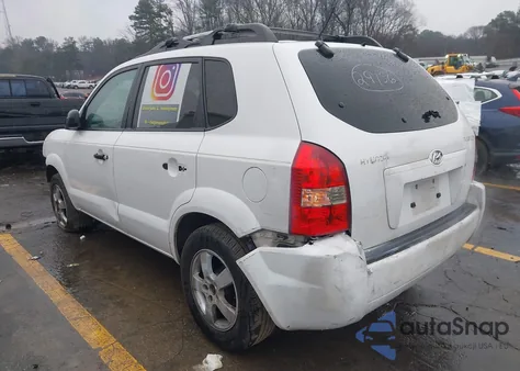 2006 Hyundai Tucson Gl из США, поврежденный, VIN KM8JM12B56U339542